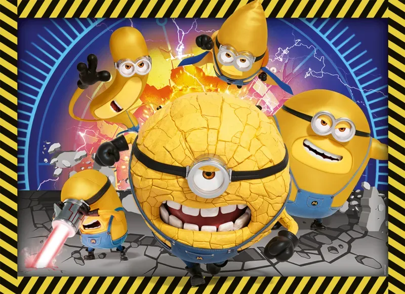 Puzzle Les Mega Minions - Moi, Moche et Méchant 4 - 51 à 99 pièces from Nathan – box