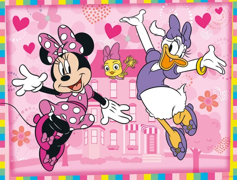 Puzzle Minnie et Daisy - 26 à 50 pièces van Nathan – doos 1 van 2