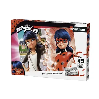 Puzzle Miraculous - Lady Bug - 26 à 50 pièces de Nathan – boîte 2 sur 2