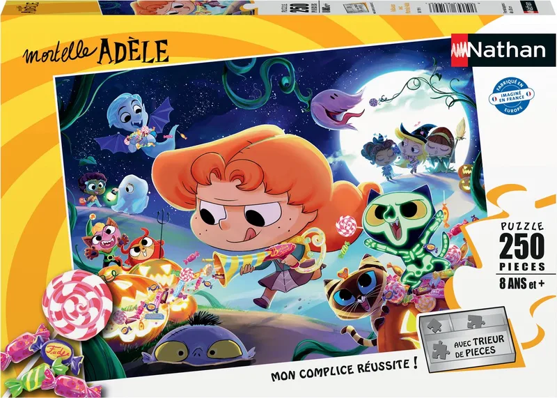 Ravensburger Mortelle Adèle Puzzel - 250 Stukken from Nathan, Multicolour edition – box