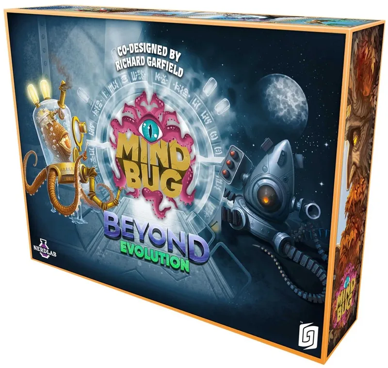 Mindbug: Beyond Evolution - Kaartspel (ENG) de Nerdlab Games – boîte