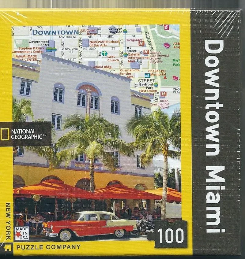 Downtown Miani (Mini) from New York Puzzle Company – box