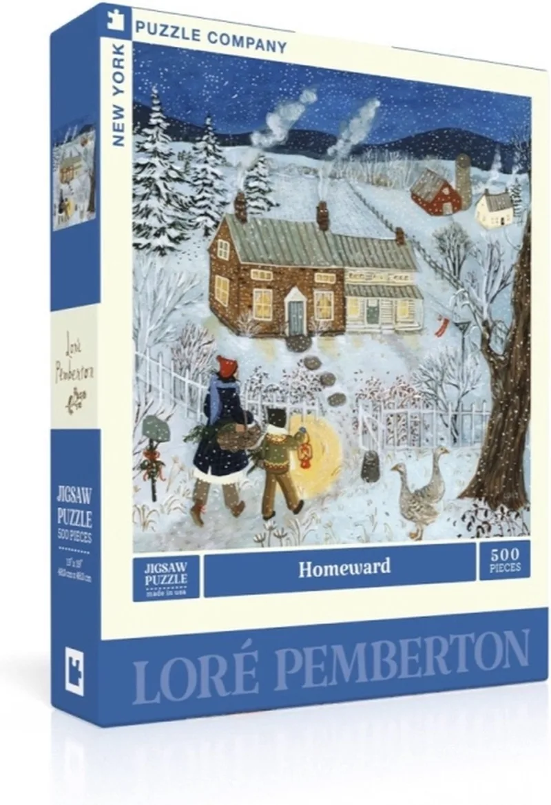 Homeward - 500 stukjes puzzel from New York Puzzle Company, Multicolour edition – box