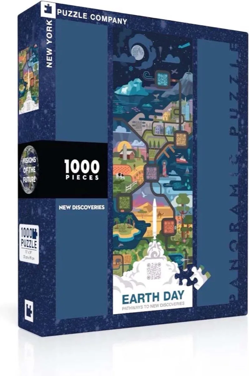 NASA New Discoveries - 1000 stukjes puzzel from New York Puzzle Company, Multicolour edition – box