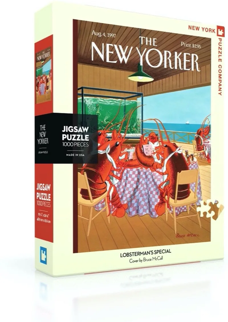 New Yorker Lobsterman's Special - 1000 stukjes puzzel från New York Puzzle Company, utgåva Flerfärgad – kartong