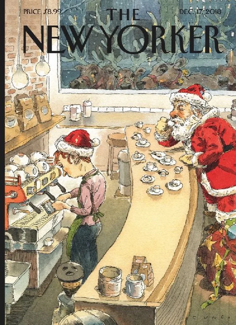 New Yorker Santa's Little Helpers - 1000 stukjes puzzel fra New York Puzzle Company, Flerfarvet-udgave – æske