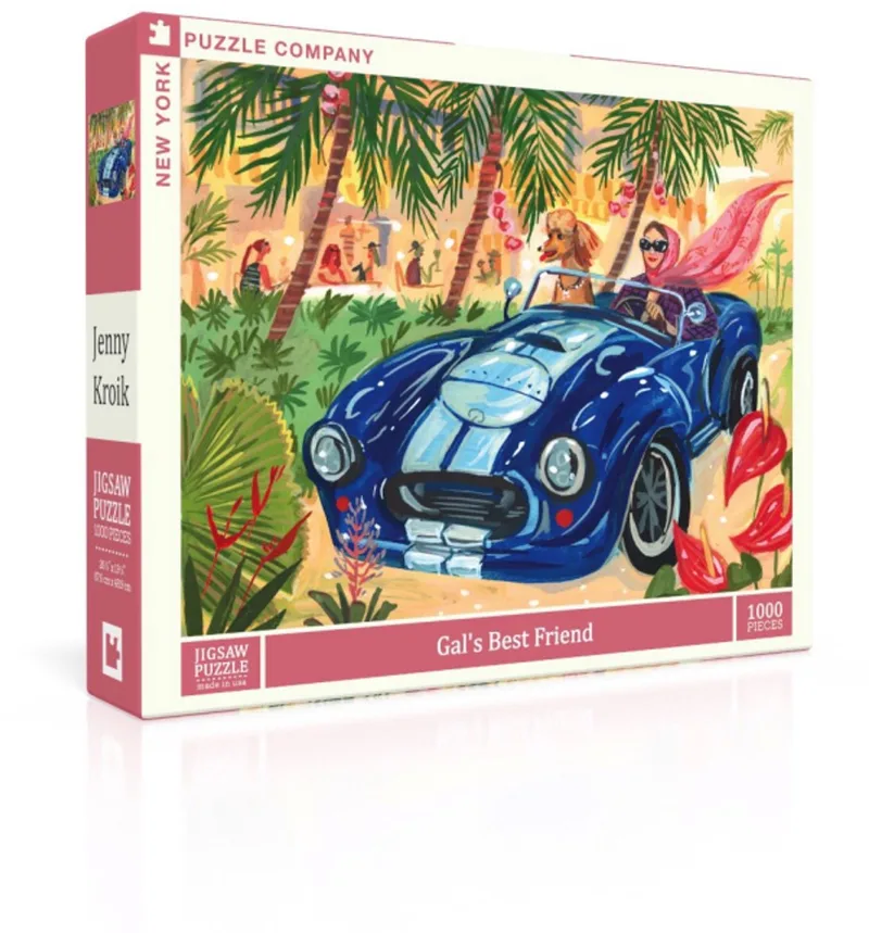 Puzzel Gal's Best Friend - 1000 stukjes de New York Puzzle Company, édition Multicolore – boîte