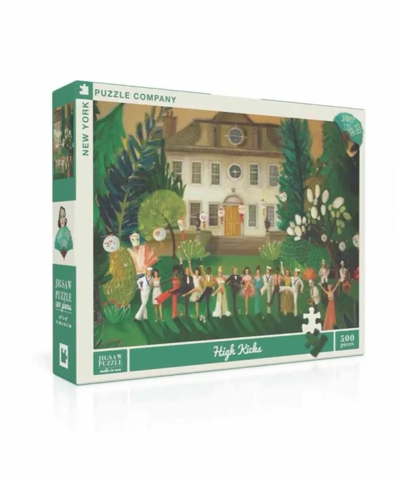 Puzzel High Kicks - 500 stukjes van New York Puzzle Company, editie Meerkleurig – doos