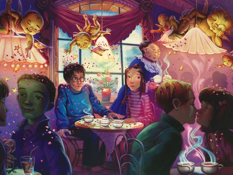 Puzzel Madam Puddifoot's Tea shop - 500 stukjes from New York Puzzle Company, Multicolour edition – box
