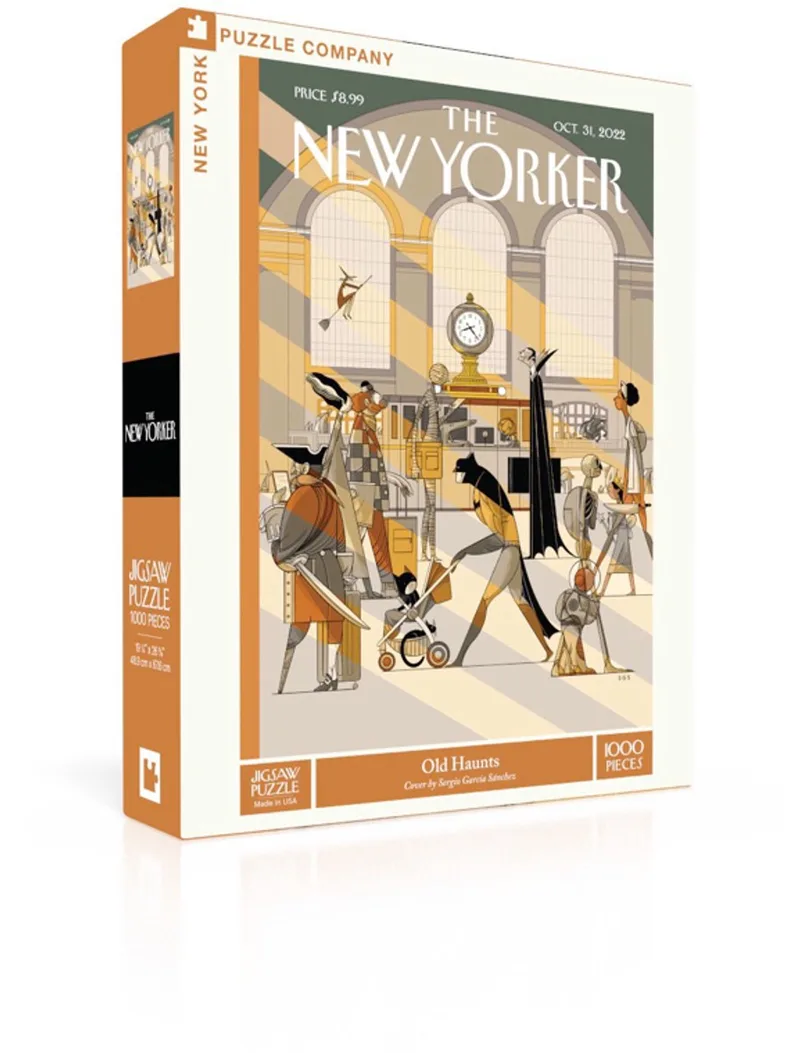 Puzzel - Old Haunts - 1000 stukjes de New York Puzzle Company, édition Multicolore – boîte