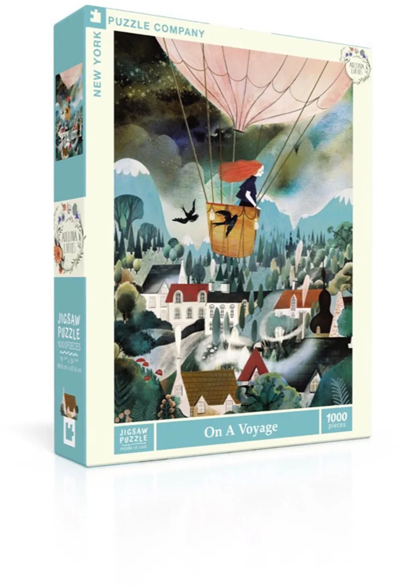 Puzzel On a Voyage - 1000 stukjes de New York Puzzle Company, édition Multicolore – boîte