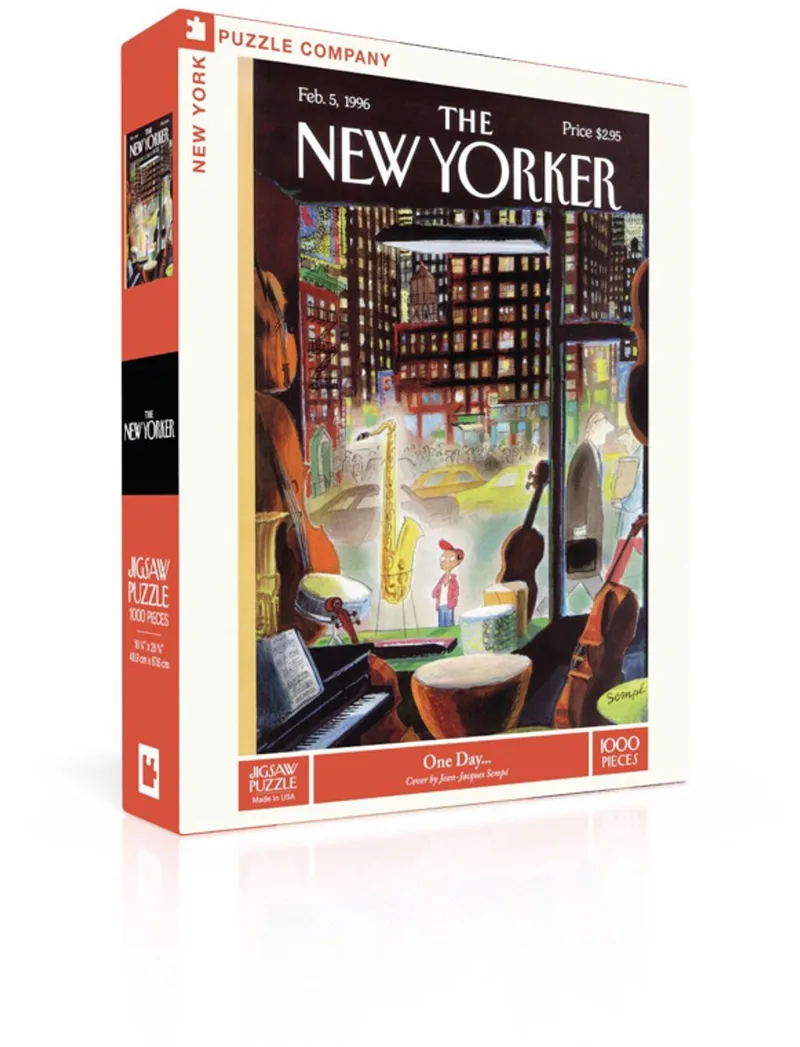 Puzzel - One Day… - 1000 stukjes from New York Puzzle Company, Multicolour edition – box