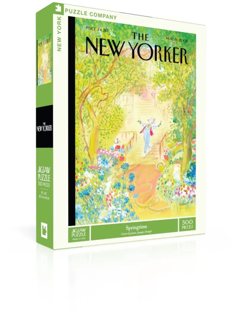 Puzzel Springtime - 500 stukjes de New York Puzzle Company, édition Multicolore – boîte