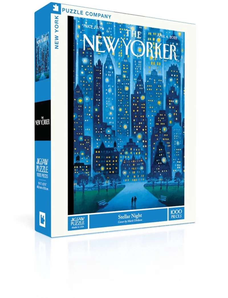 Puzzel - Stellar Night - 1000 stukjes fra New York Puzzle Company, Flerfarvet-udgave – æske