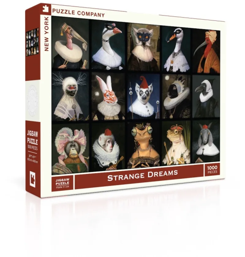 Puzzel Strange Dreams - 1000 stukjes de New York Puzzle Company, édition Multicolore – boîte