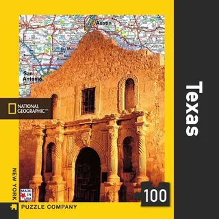 puzzel Texas Mini - 100 stukjes educatief. from New York Puzzle Company, Multicolour edition – box 2 of 2