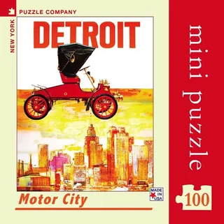 Puzzle Motor City Mini - 100 à 149 pièces from New York Puzzle Company – box 2 of 2