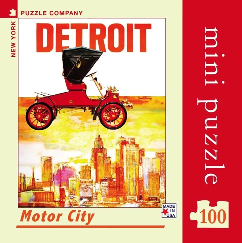 Puzzle Motor City Mini - 100 à 149 pièces from New York Puzzle Company – box 2 of 2