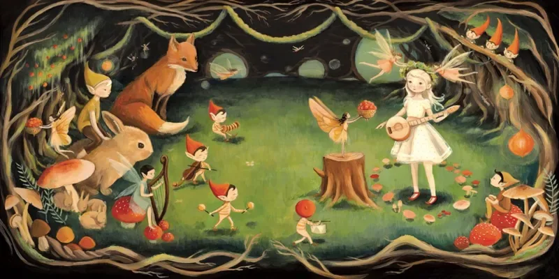 Puzzle Pièces XXL - Dream World - Elven Dream - 51 à 99 pièces von New York Puzzle Company – Schachtel