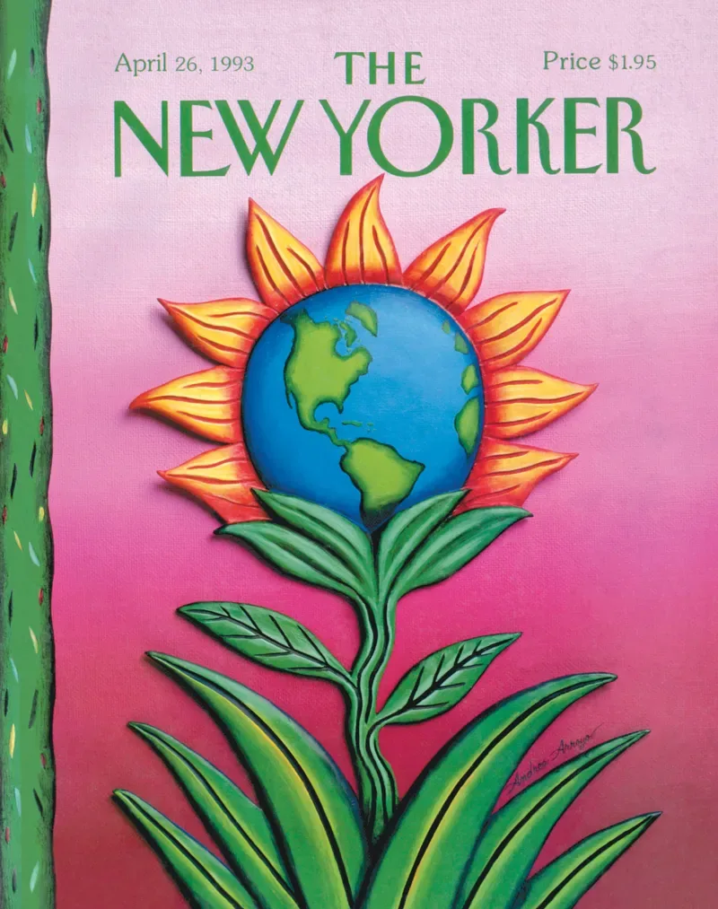 Puzzle The New Yorker - Earth Day - 100 à 149 pièces fra New York Puzzle Company – æske