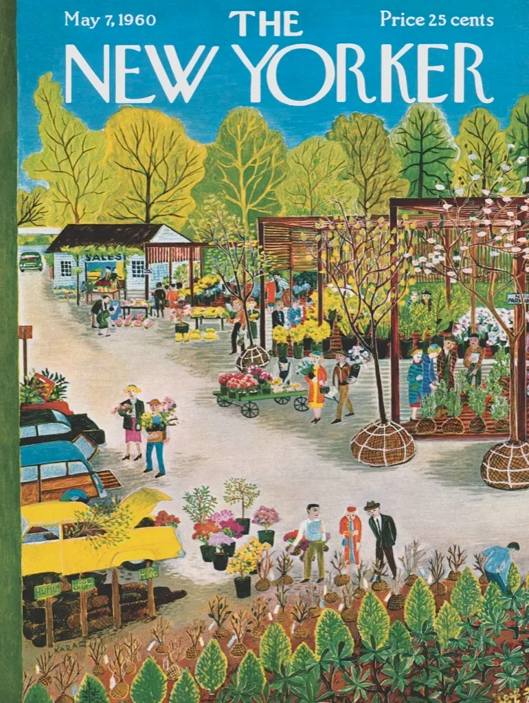 Puzzle XXL Teile - The New Yorker - Garden Center - 500 bis 999 Teile de New York Puzzle Company – boîte