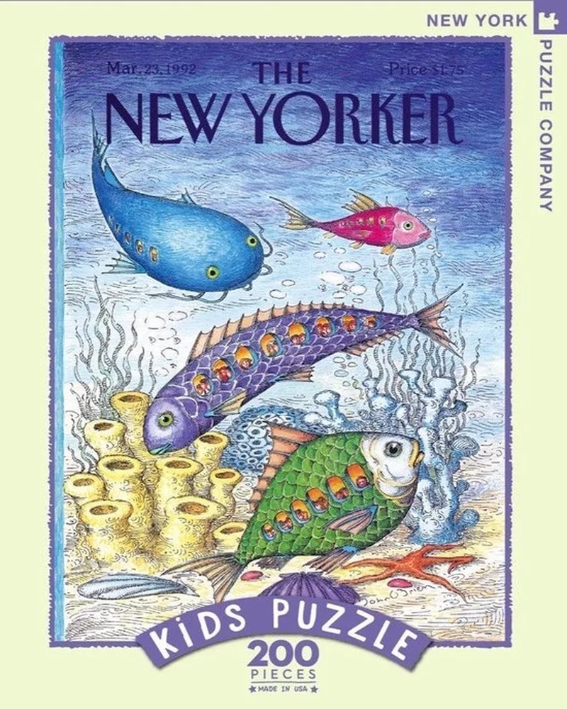 Underwater Adventure - NYPC New Yorker Collectie Puzzel 200 Stukjes - 0819844014339 van New York Puzzle Company, editie Diverse kleuren – doos