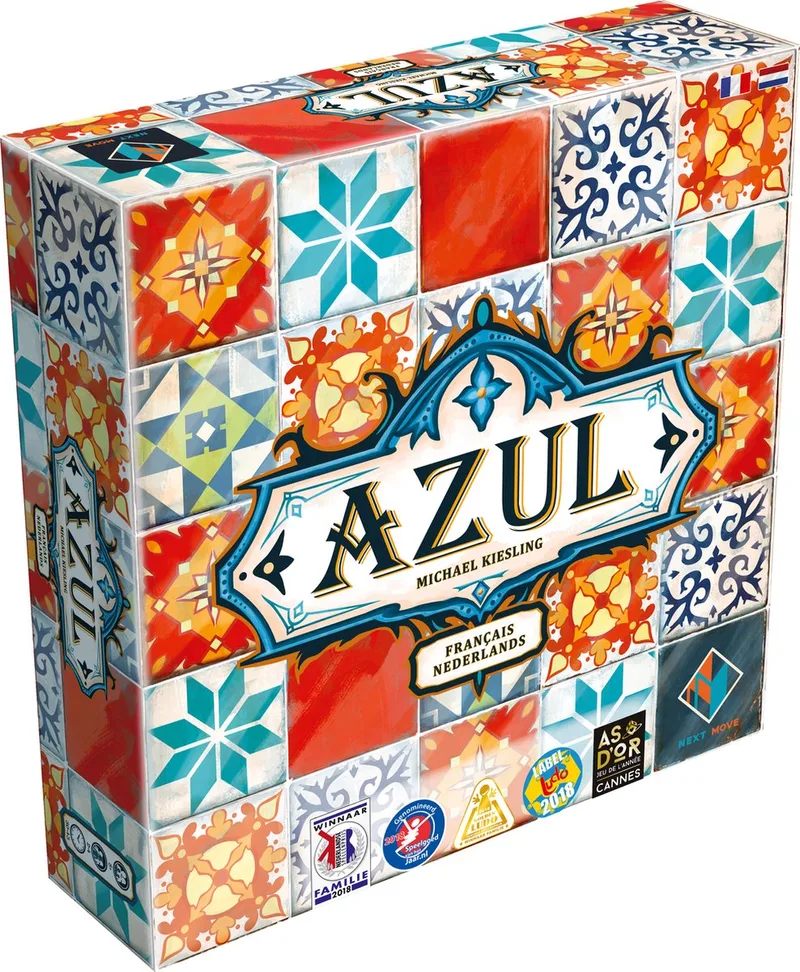 Azul - Tactisch bordspel voor 2-4 spelers - Vanaf 8 jaar from Next Move Games – box