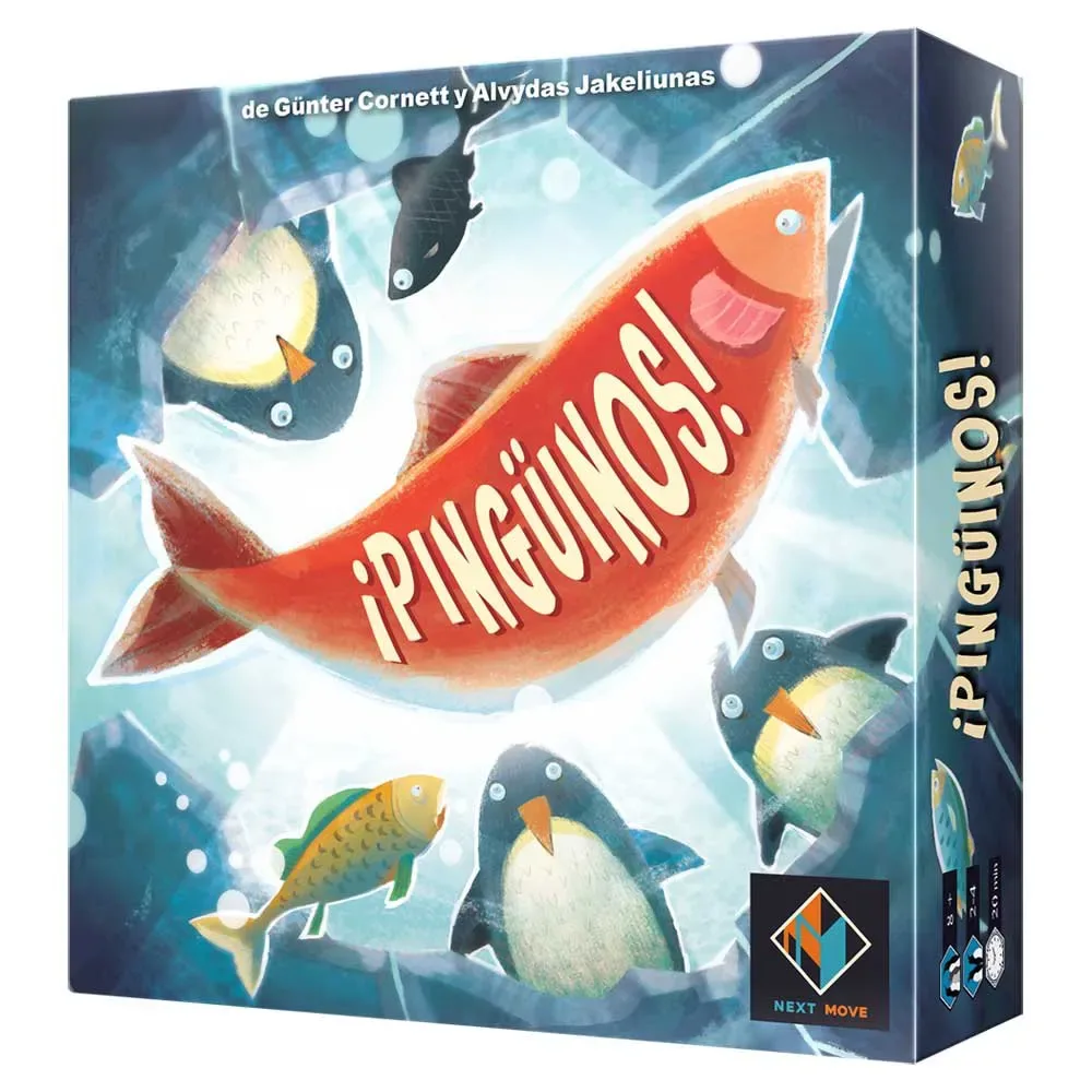 ¡pingüinos! Bordspel från Next Move Games – kartong