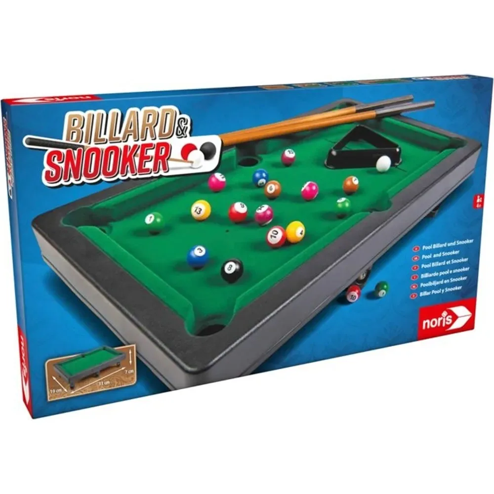 Pool Billard And Snooker Brädspel från Noris – kartong