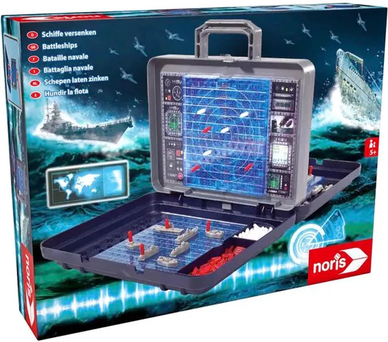 Simba Noris Schepen Laten Zinken - Zeeslag Spel - Zeeslag Bordspel - Battleship from Noris – box