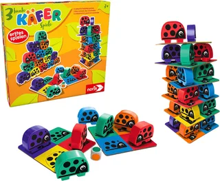 Spiel 3 bunte Käferspiele, Kinderspiel van Noris, editie Meerkleurig – doos 4 van 4