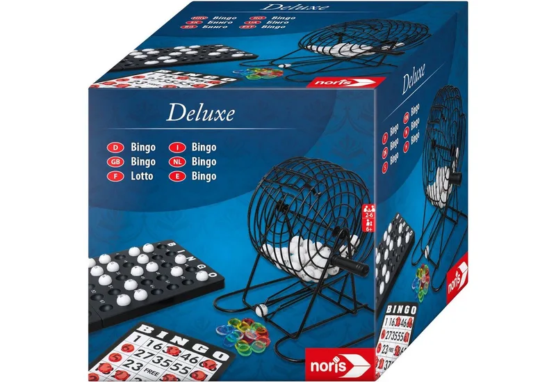 Spiel Deluxe Bingo from Noris, Bunt edition – box