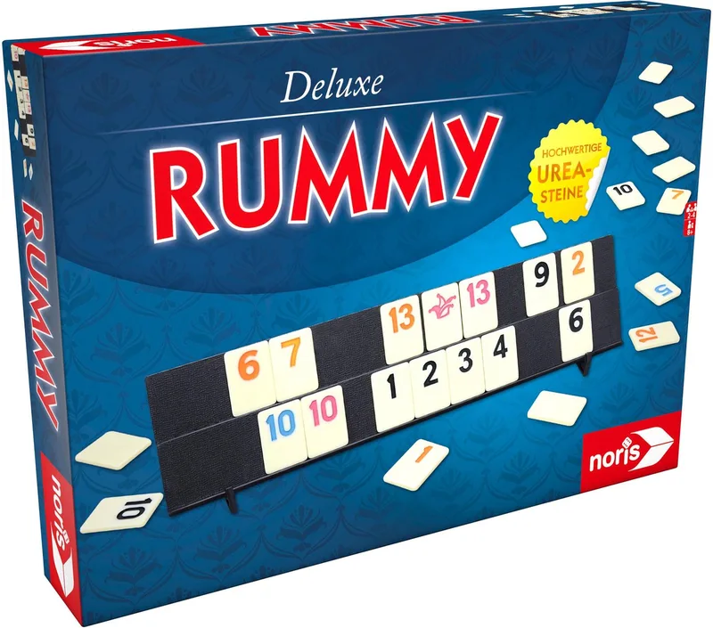 Spiel Deluxe-Set Rummy from Noris, Bunt edition – box