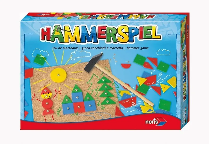 Spiel Hammerspiel von Noris, Ausgabe Bunt – Schachtel