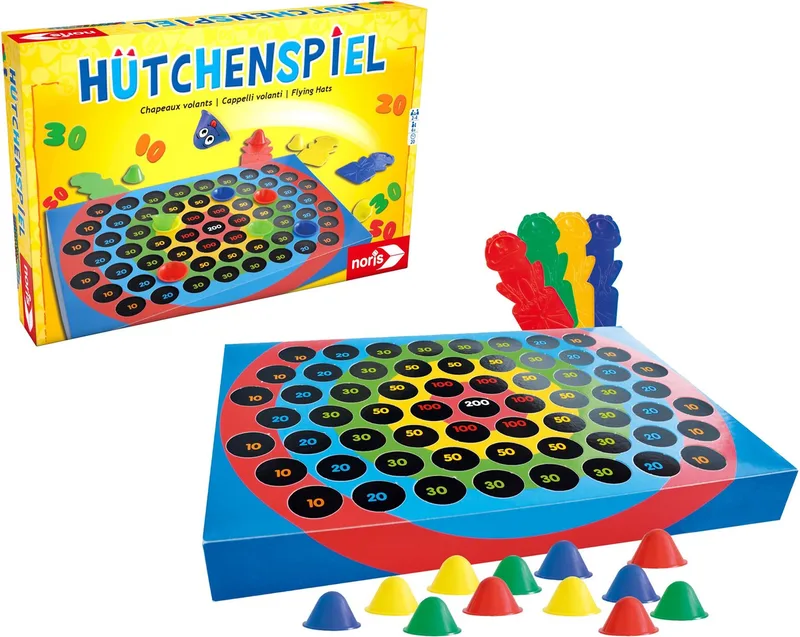 Spiel Hütchenspiel de Noris, édition Bunt – boîte