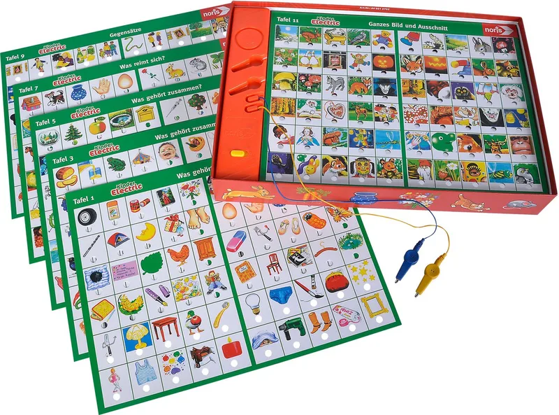 Spiel Kinder Electric from Noris, Bunt edition – box