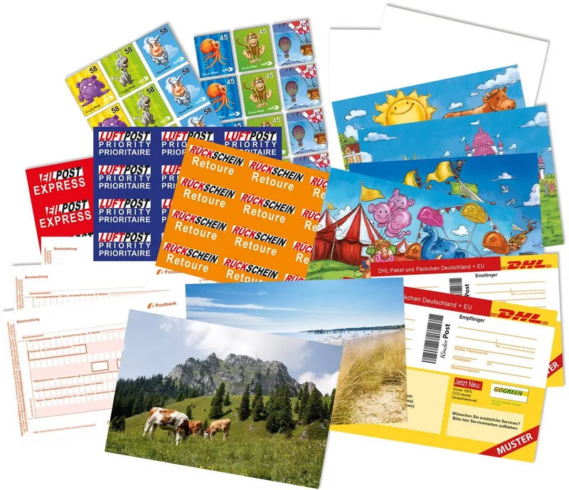 Spiel Kinderspiel Lernspiele Kinderpostzubehör Erweiterung 606521006 von Noris – Schachtel 3 von 3