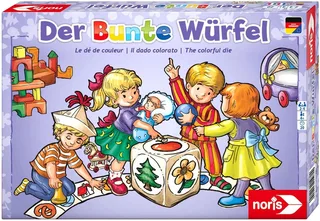Spiel Kinderspiel Würfelspiel Der bunte Würfel 606011289 from Noris – box 1 of 3