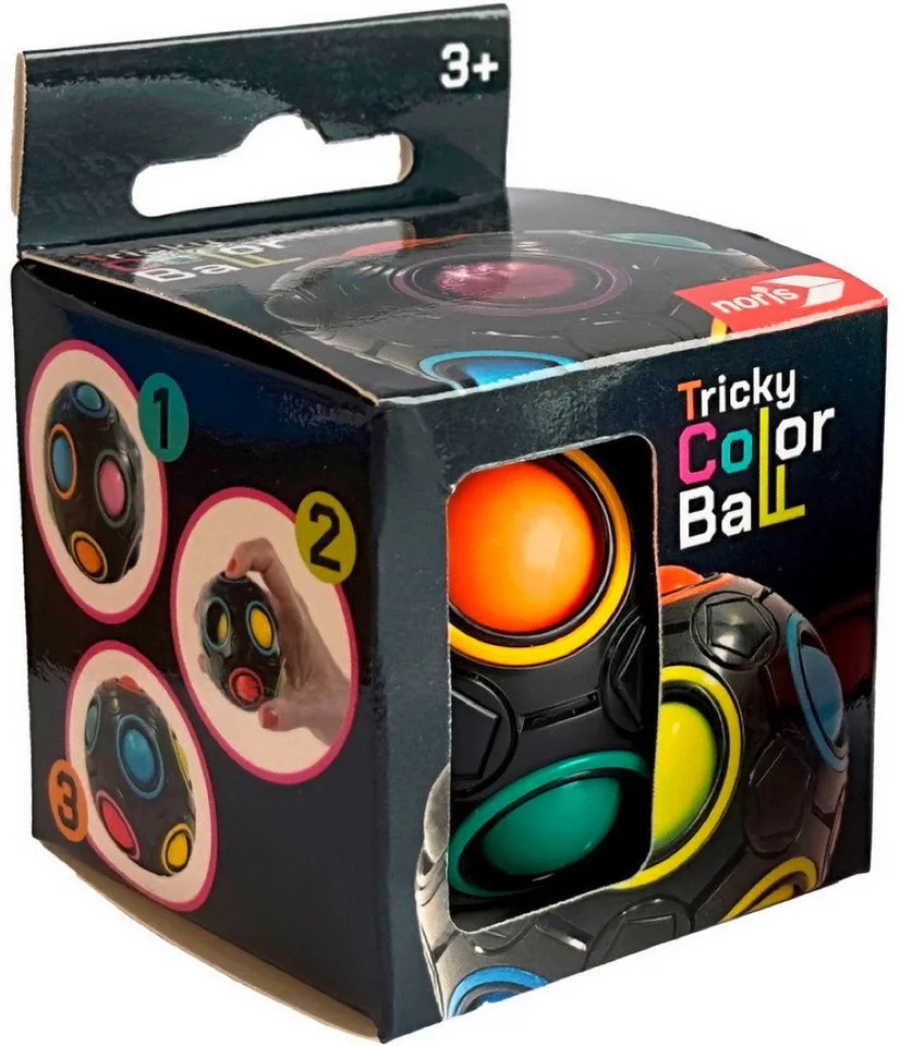 Spiel Noris Kinderspiel Quizspiel Tricky Color Ball 606132082 de Noris – boîte