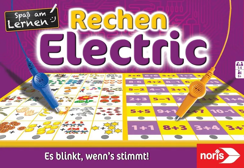 Spiel Rechen Electric van Noris, editie Bunt – doos