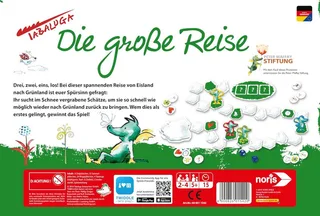 Spiel Tabaluga Die große Reise Sammel- und Merkspiel ab 5 Jahren de Noris, édition Multicolore – boîte 2 sur 4