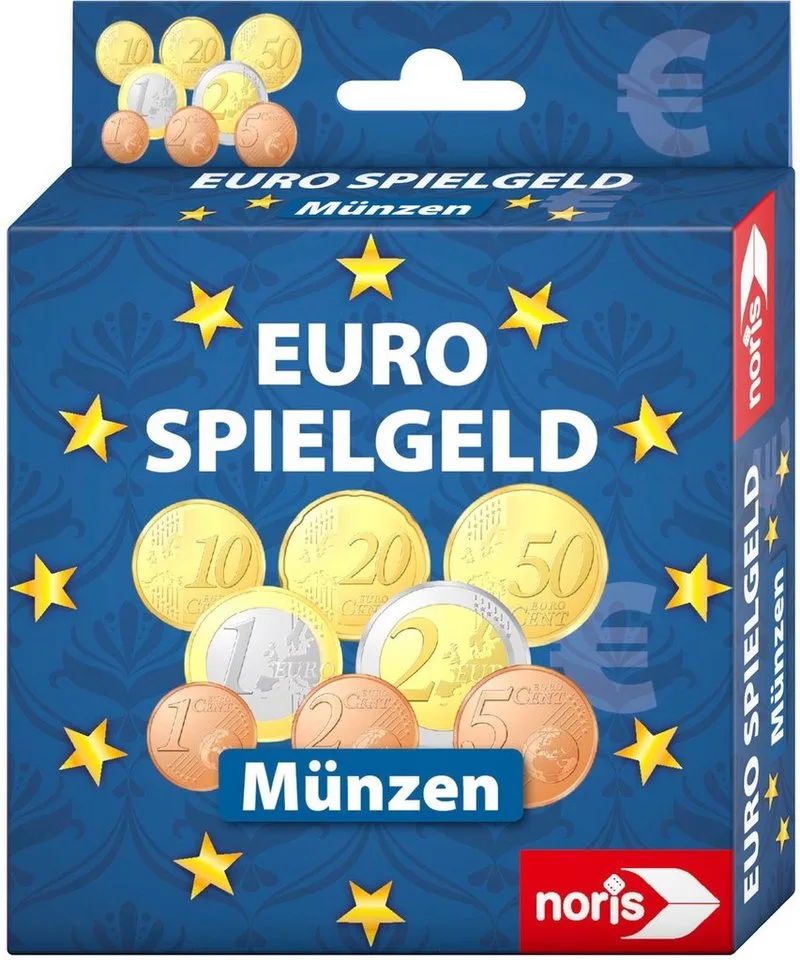 Spiel Zubehör Euro Spielgeld Münzen 606521012 from Noris – box