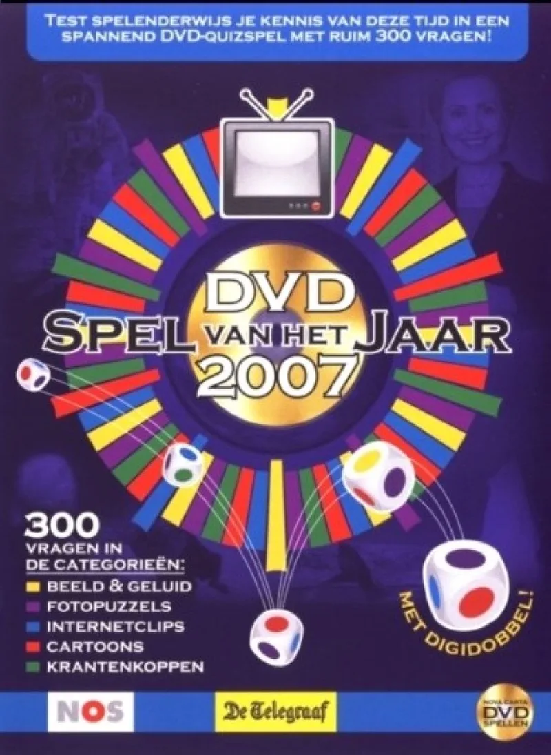 DVD Spel van het Jaar 2007 de Nova Carta – boîte