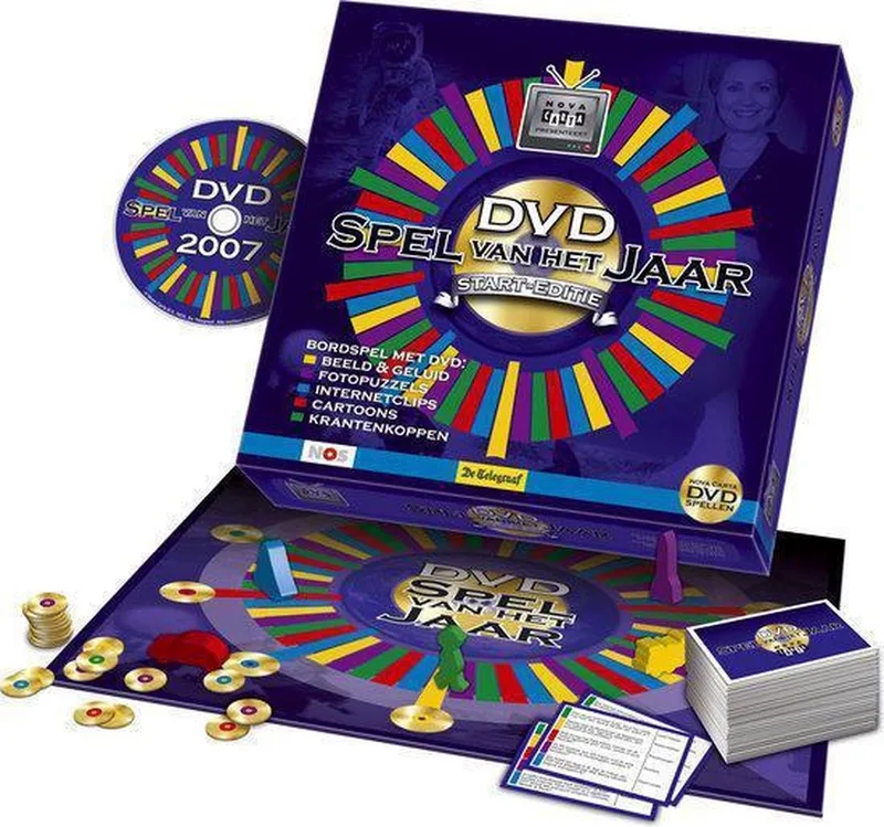 DVD Spel van het Jaar - Start Editie de Nova Carta – boîte
