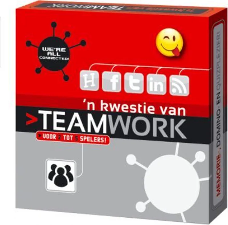 Een kwestie van teamwork - memory - domino - quiz - sociale netwerken Spelletjes voor volwassenen de Nova Carta – boîte