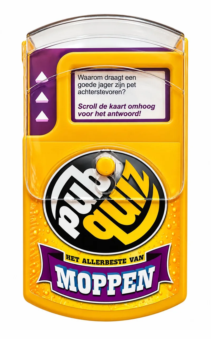PubQuiz-Moppen fra Nova Carta – æske