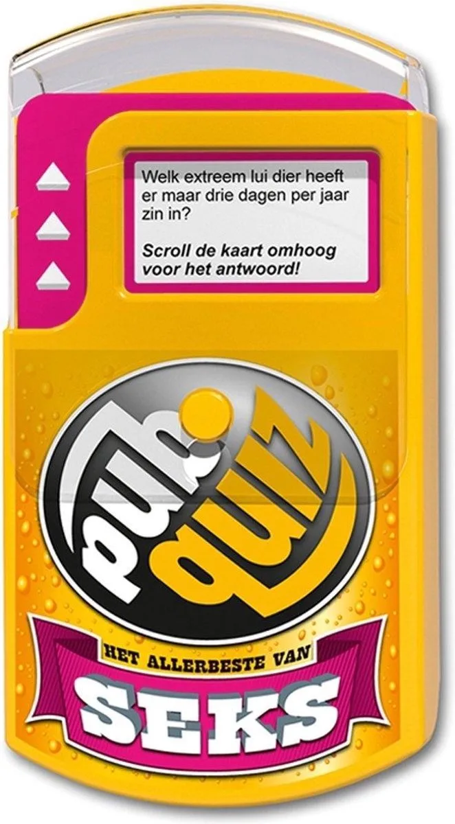 PubQuiz - Seks - Pocketspel - Erotisch Spel de Nova Carta – boîte
