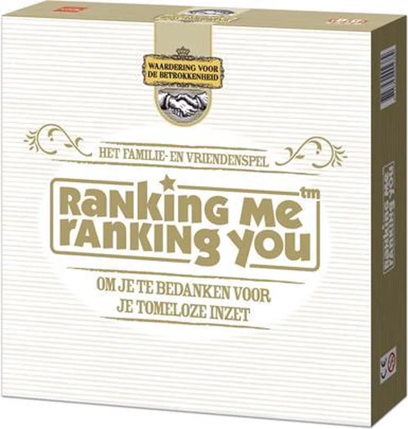 Ranking Me Ranking You - Familie- en vriendenspel van Nova Carta – doos