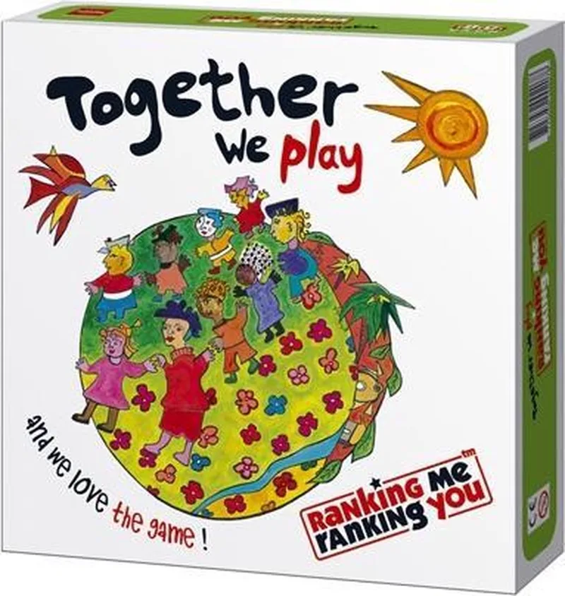 Ranking Me, Ranking You; Together We Play - Gezelschapsspel van Nova Carta – doos
