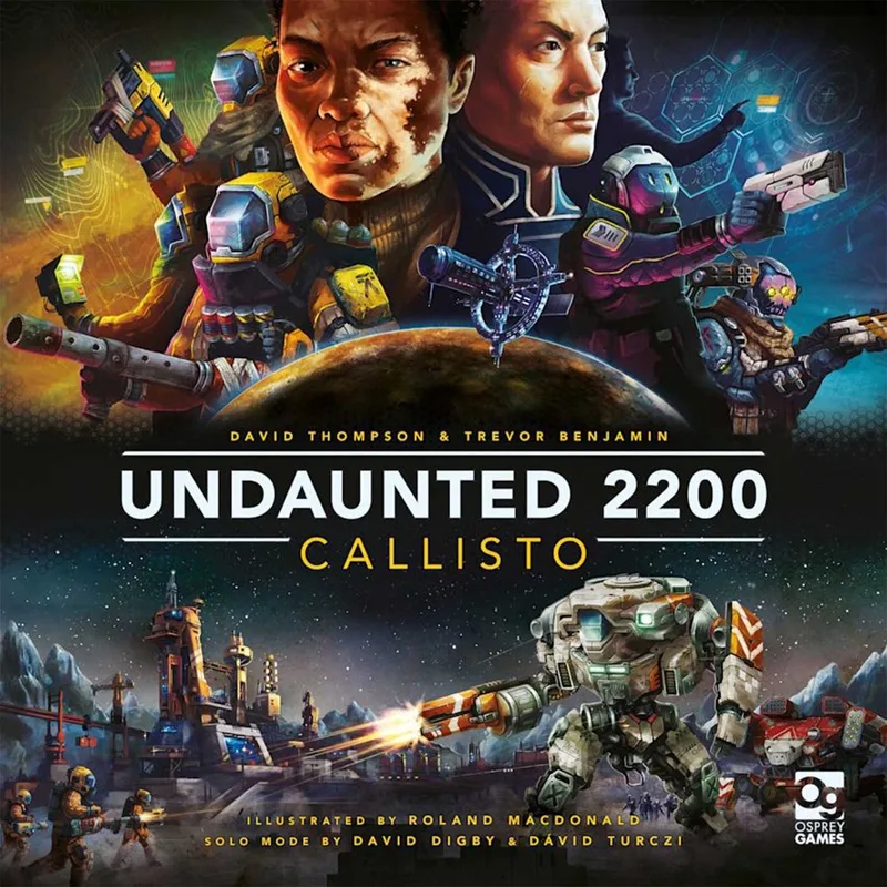Undaunted 2200: Callisto - Bordspel (ENG) de Osprey Games – boîte